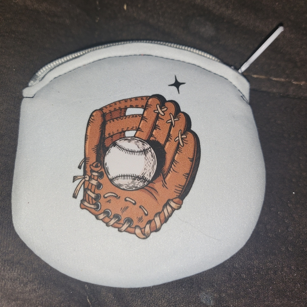 Baseball Glove Coin Purse